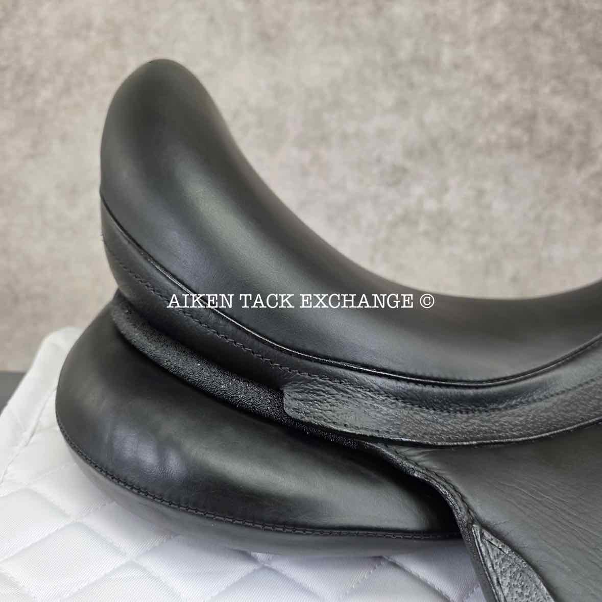 2021 Devoucoux Makila Harmonie Monoflap Dressage Saddle, 17.5" Seat - 002, 2A Flap, Dynamick Tree - Medium, D3D Panels