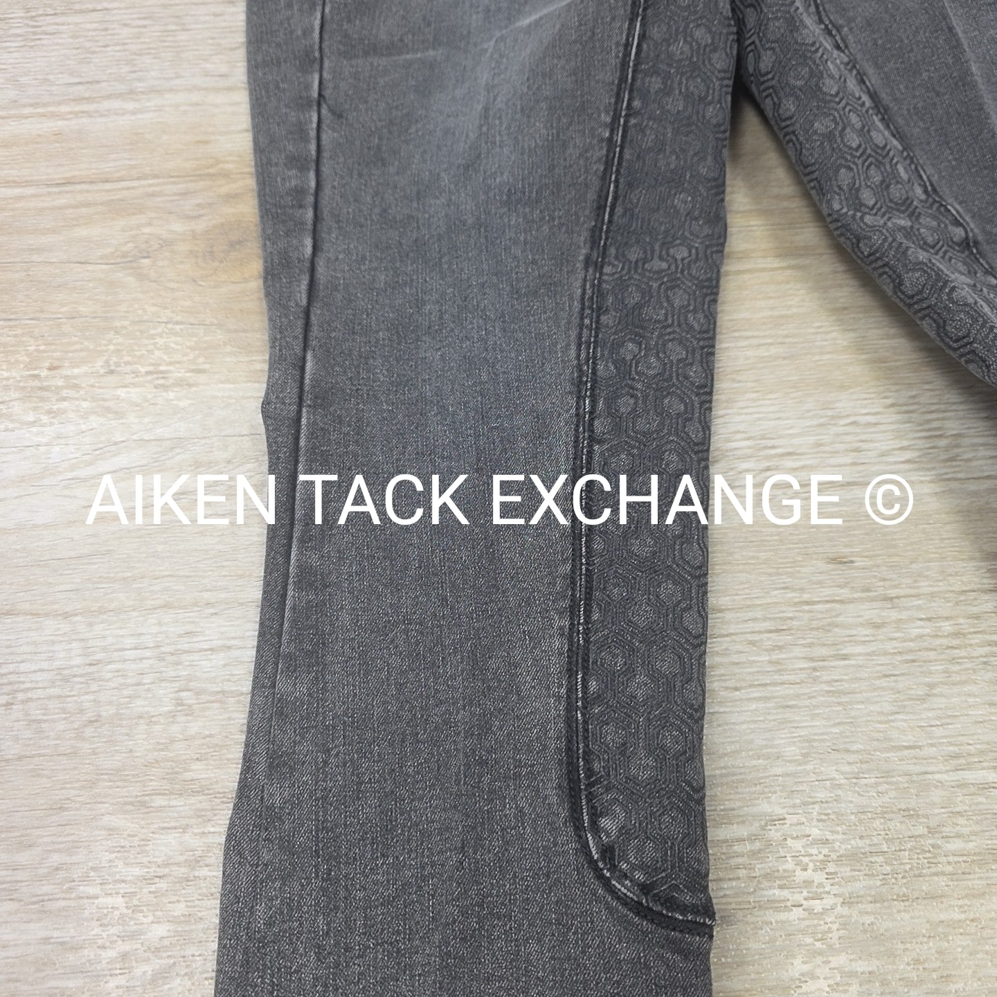 Ariat Halo G Denim Silicone Grip Full Seat Breeches, Size 24