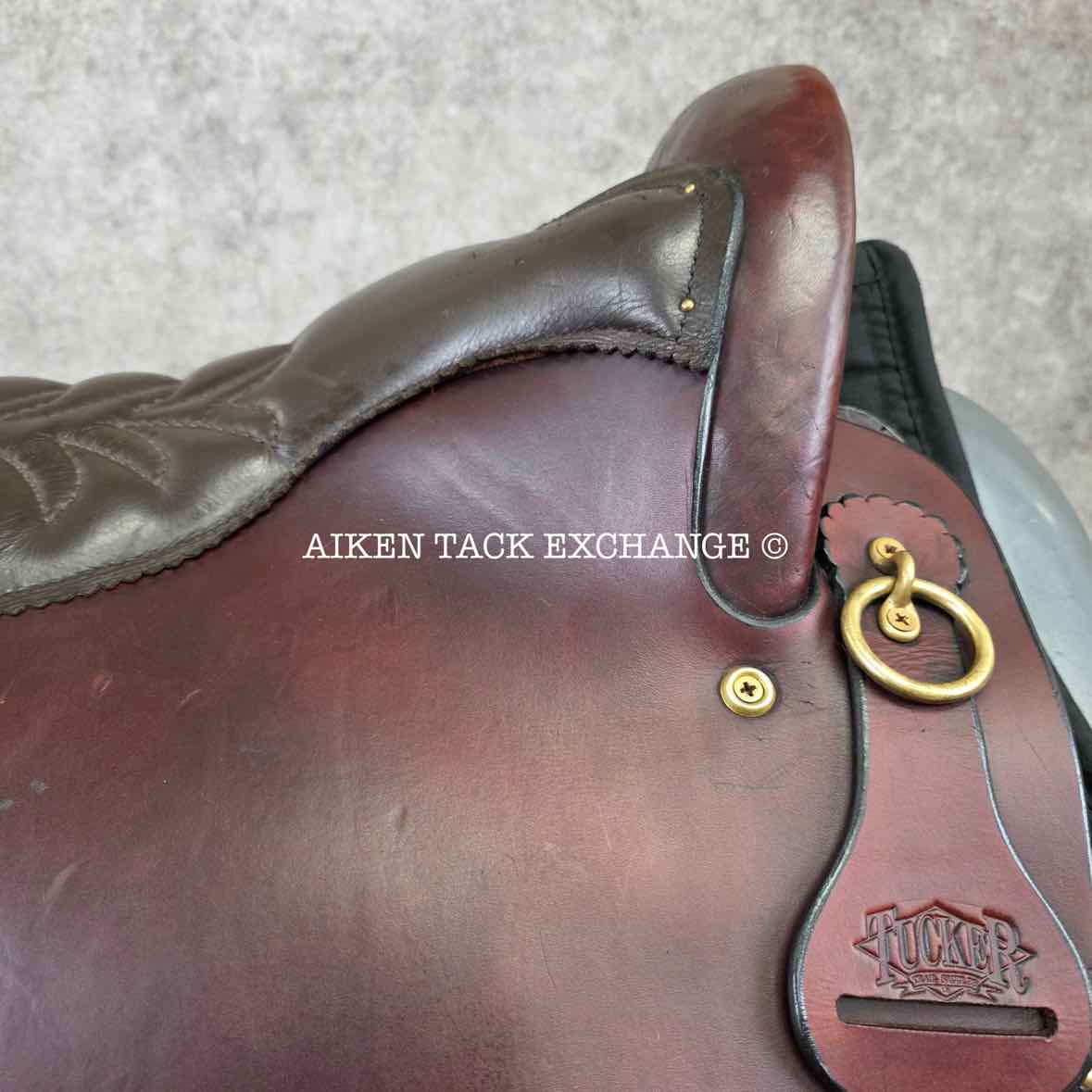 2015 Tucker 159 Endurance Trail Saddle, 17.5" Seat, Wide Tree - Full QH Bars