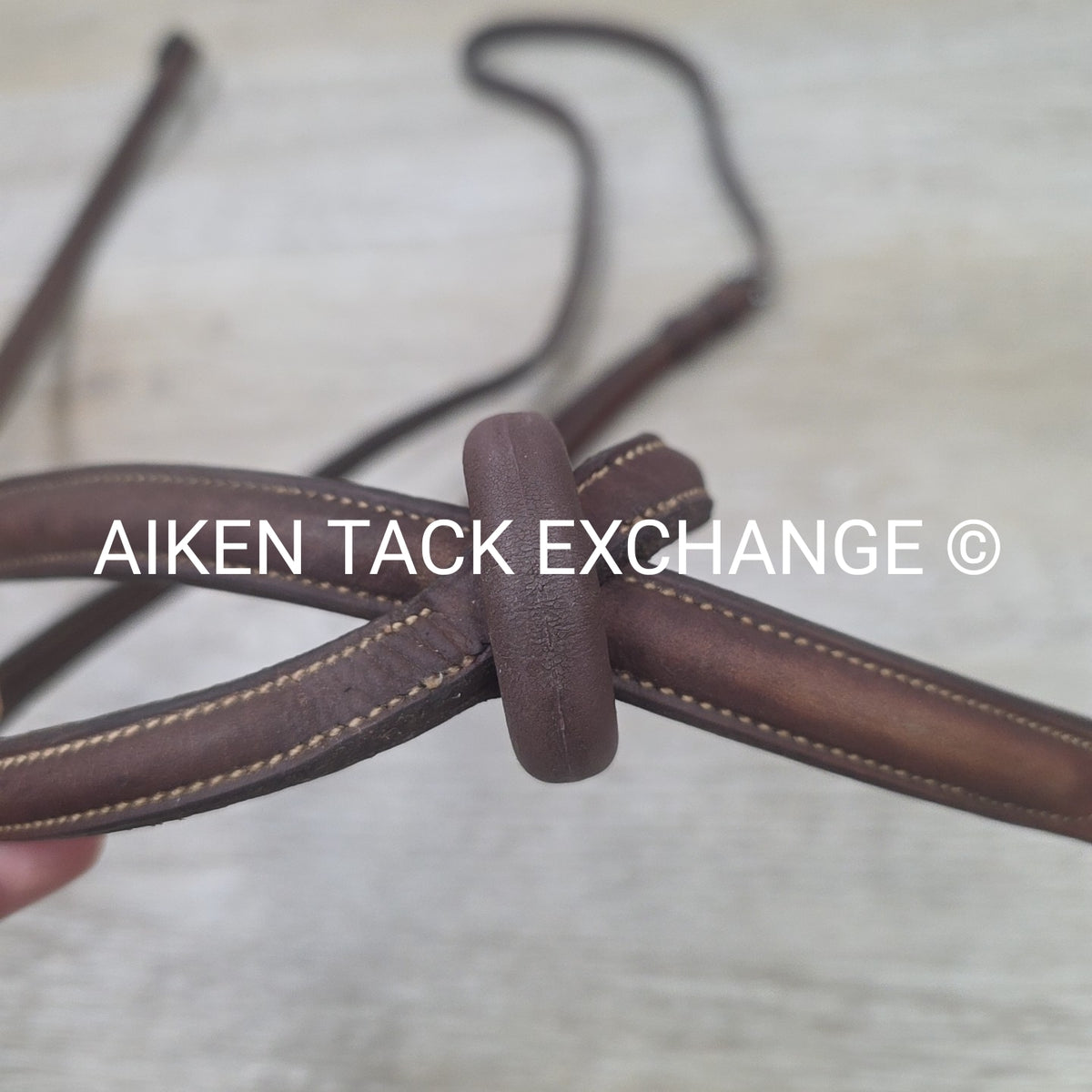 Bridleway Plain Raised Standing Martingale, Brown, Size Full