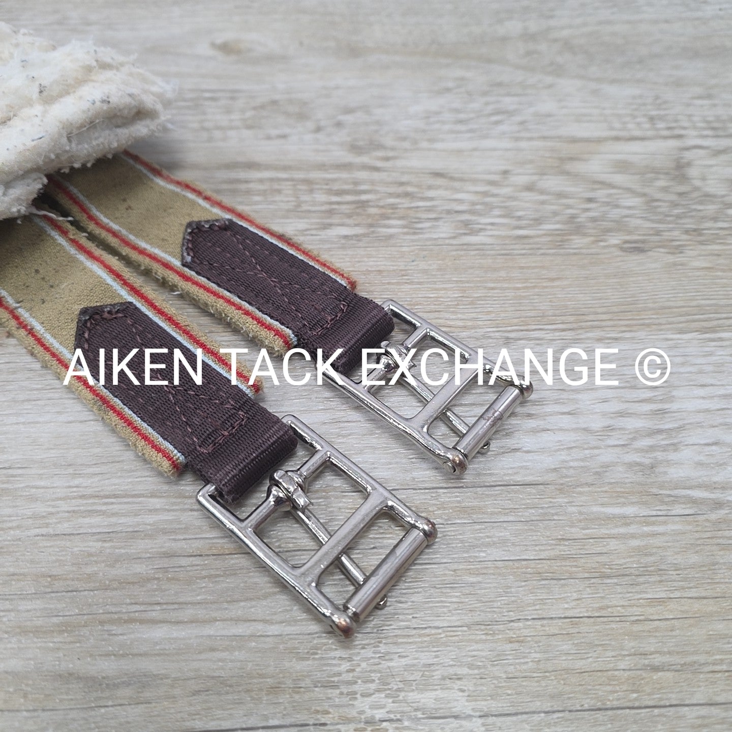 Ovation Fleece Lined Double End Elastic Girth, 52"