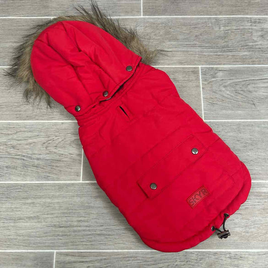 SkyR Insulated Dog Vest w/ Hood, Size Small