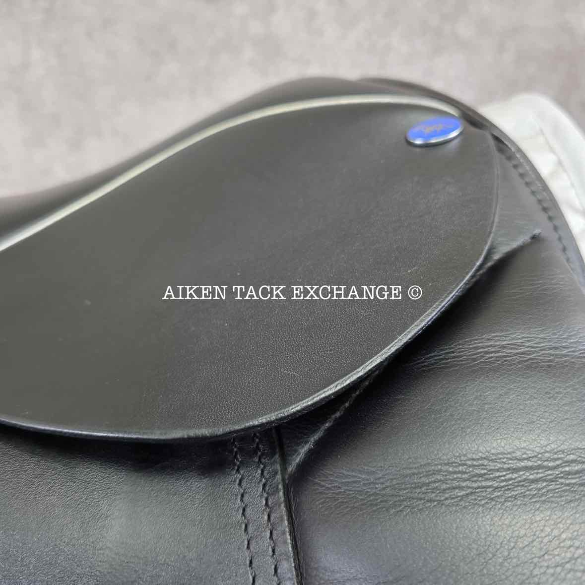 2023 Balance Equinox Dressage Saddle, 18" Seat, XX-Wide Hoop Tree, Wool Flocked Panels