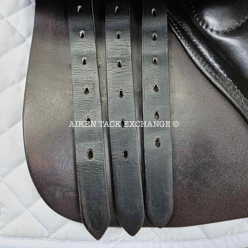 Stubben Laurus All Purpose Jump Saddle, 16" Seat, 32cm Tree - Extra Wide, Wool Flocked Panels