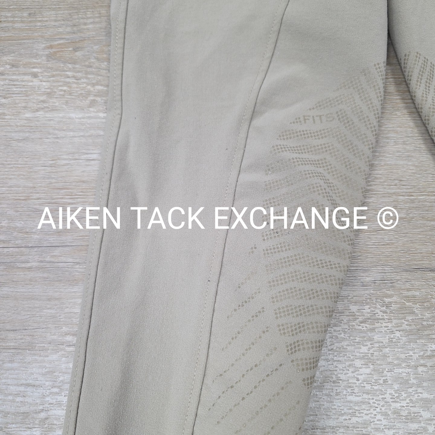 FITS Adjustable Waste Silicone Grip Knee Patch Breeches, Size 26 / 28