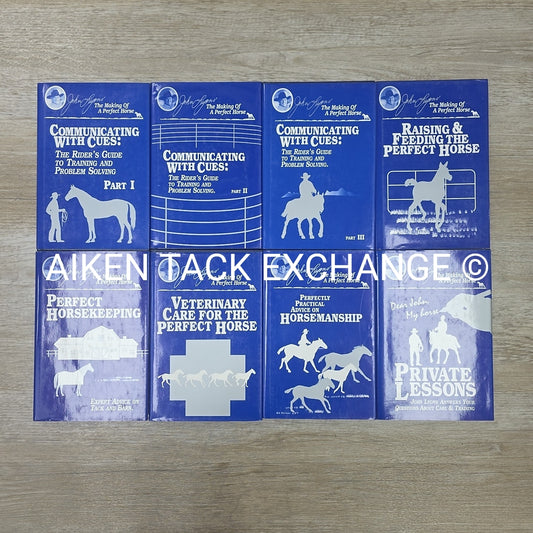 The Making Of A Perfect Horse Series by John Lyons, 8 Book Bundle
