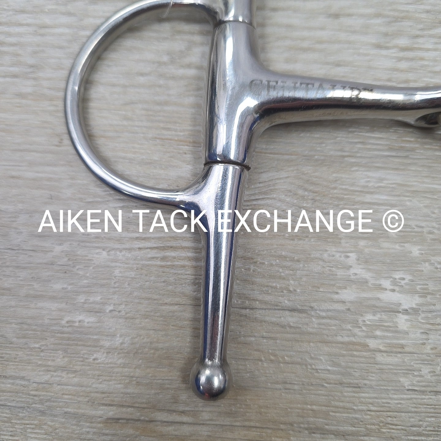 Centuar Double Joint Full Cheek Bit with Keepers 5.25"