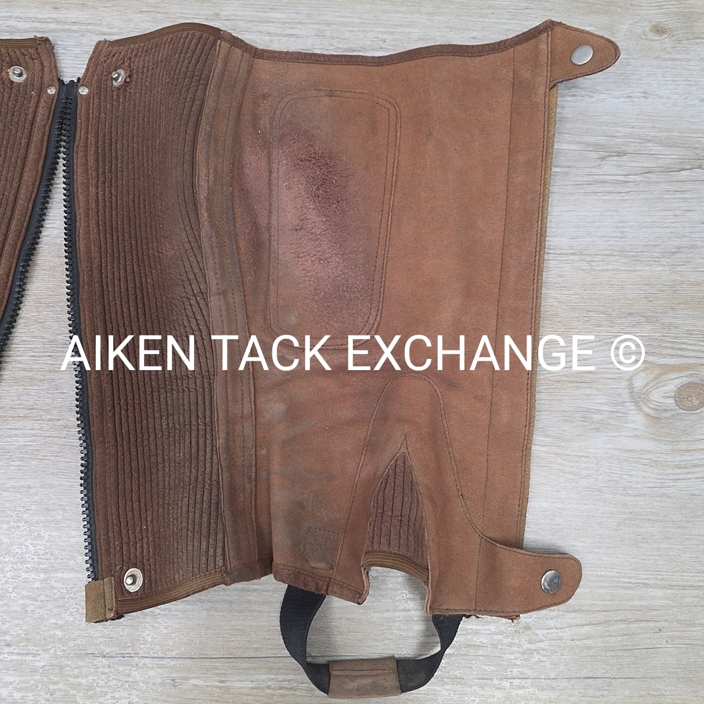 RHC Suede Half Chaps, Size Small