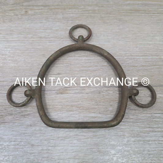 Chifney Anti Rearing Lead Bit, Straight Mouth, Solid Brass