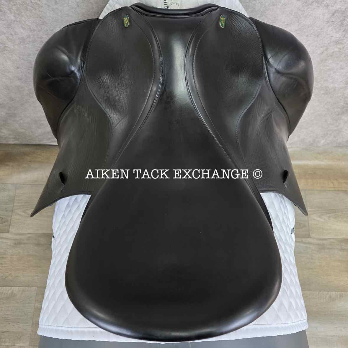 2000 Prestige Dressage 2000 Saddle, 18" Seat, 34 Tree - M/MW, Wool Flocked Panels