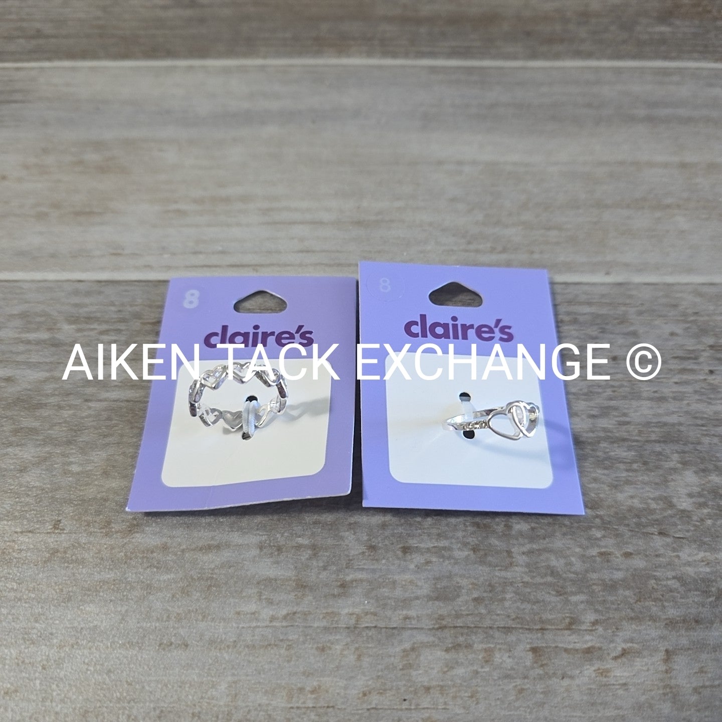 Claire's Rings (2) - Size 8