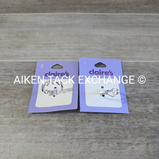 Claire's Rings (2) - Size 8