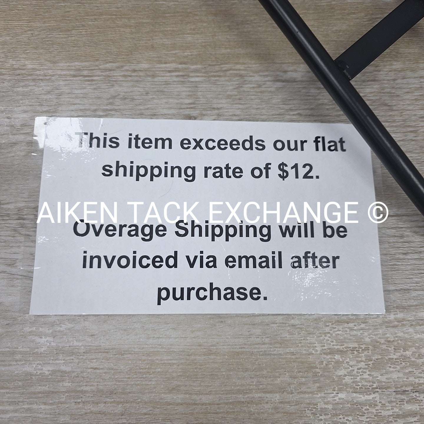 Wall Mounted Metal Saddle Rack