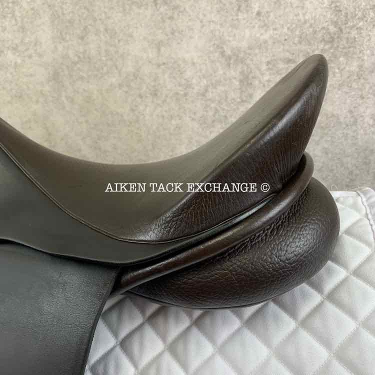 **SOLD** 1998 Schleese JES Dressage Saddle, 17" Seat, Wide Tree, Wool Flocked Panels