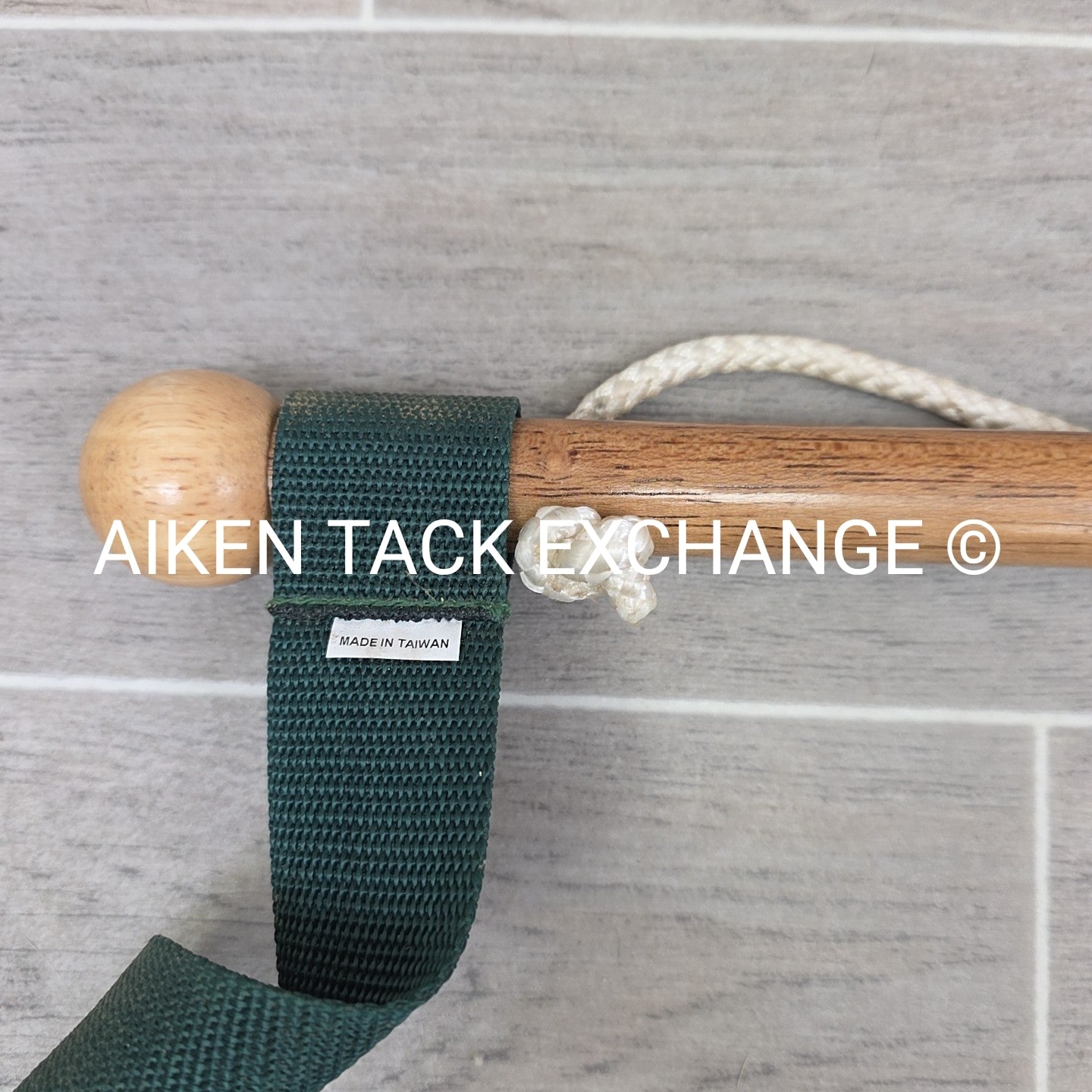 Hanging Wood Blanket Rack