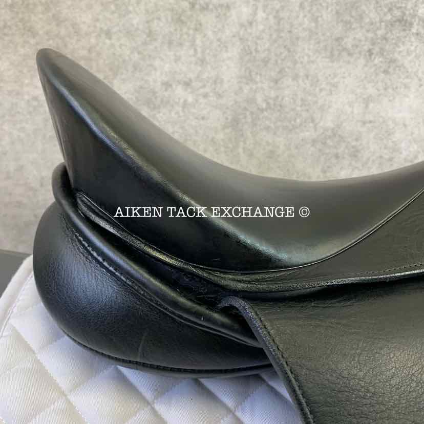 2002 Schleese JES Elite Dressage Saddle, 18.5" Seat, Medium Tree, Wool Flocked Panels