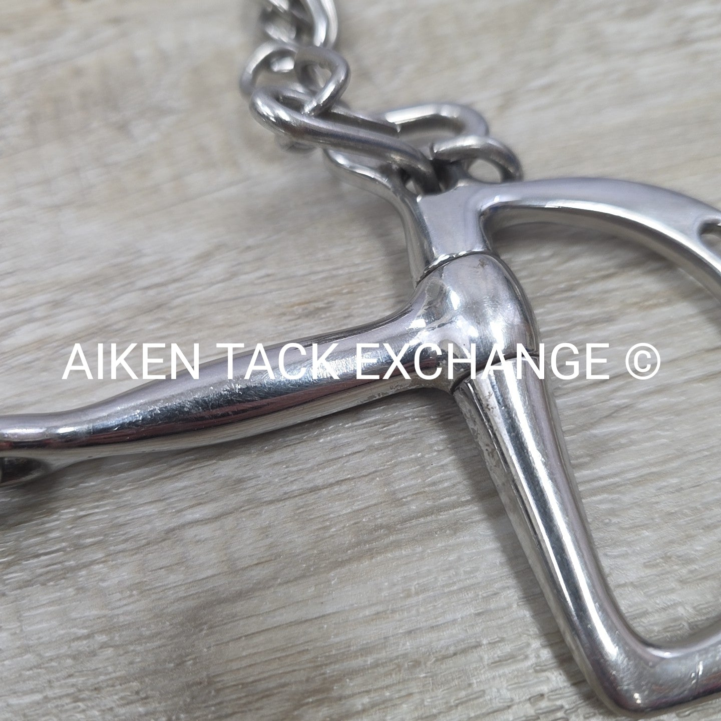 State Line Tack Single Joint Uxeter Kimberwick Bit 5"