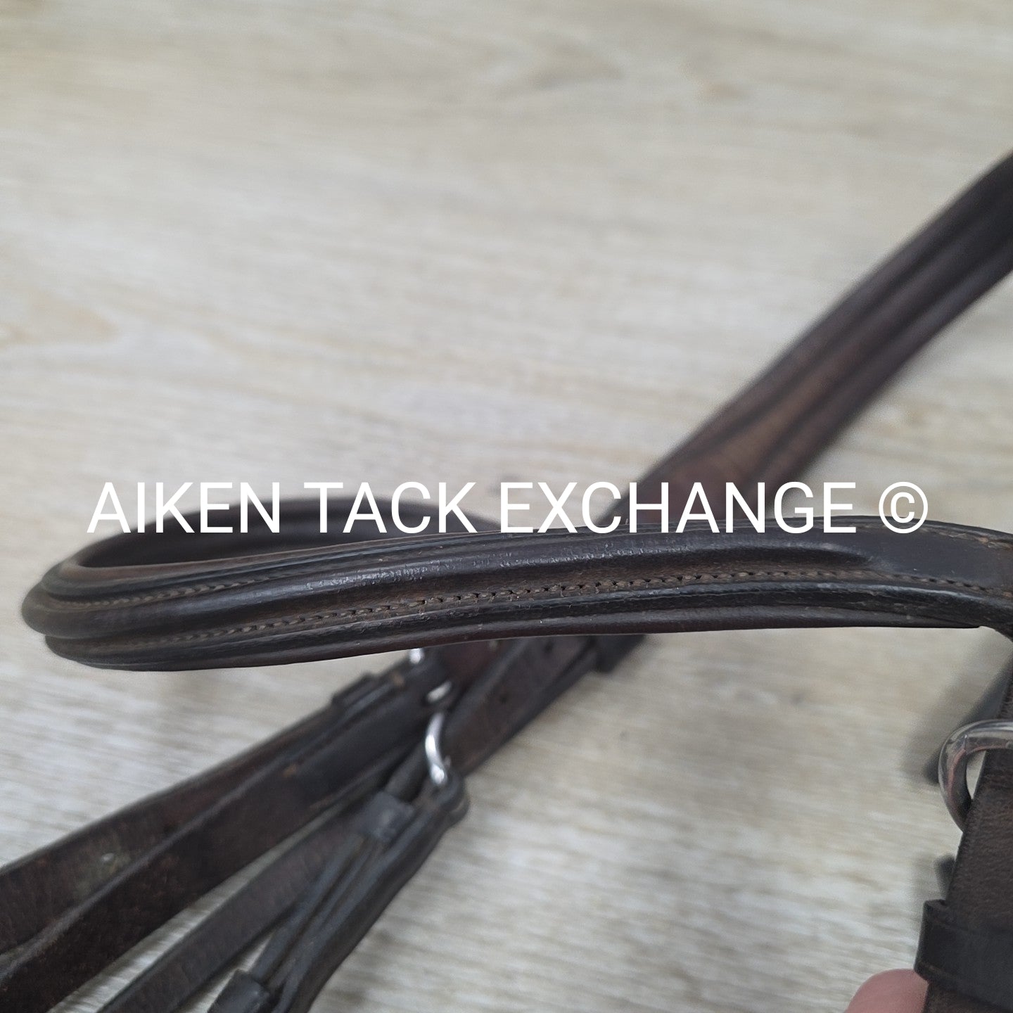 BARGAIN BUNDLE: 2 Vespucci Figure 8 Bridles with Rubber Reins, Brown, Size Full