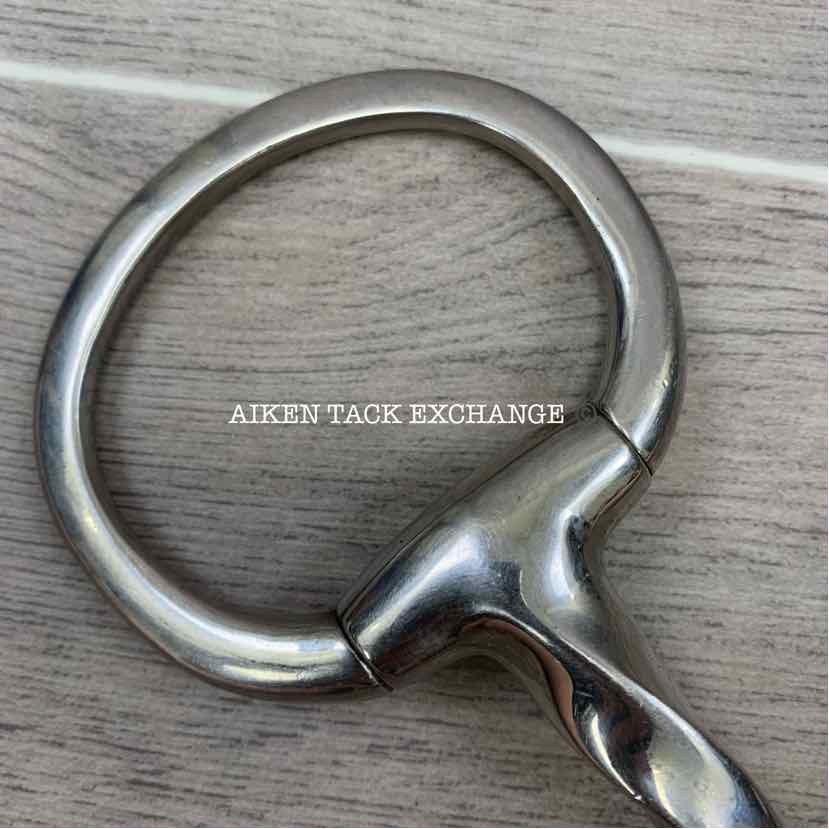 Partrade Twisted Single Joint Eggbutt Bit 5.25"