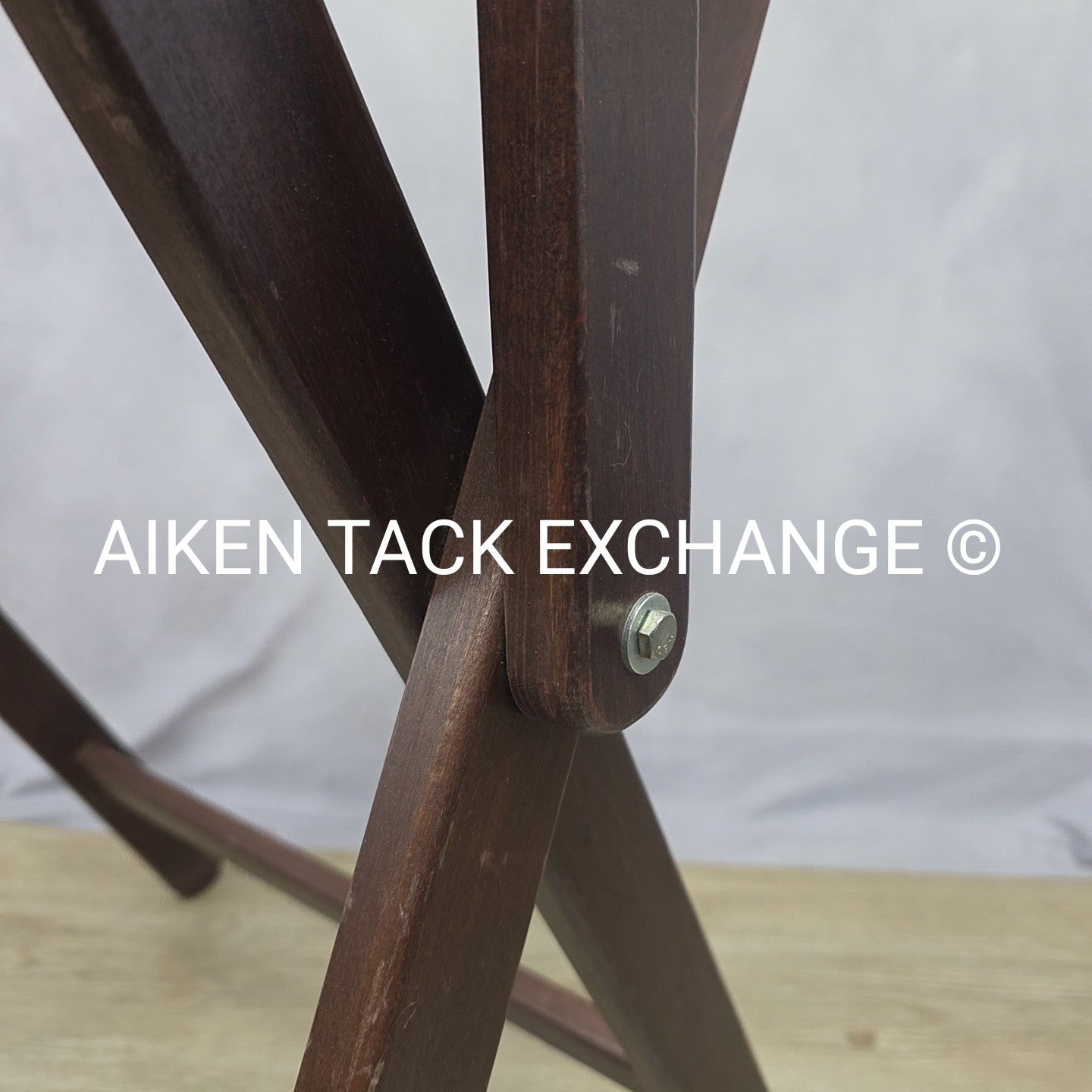 Beval Wood Portable Folding Saddle Stand