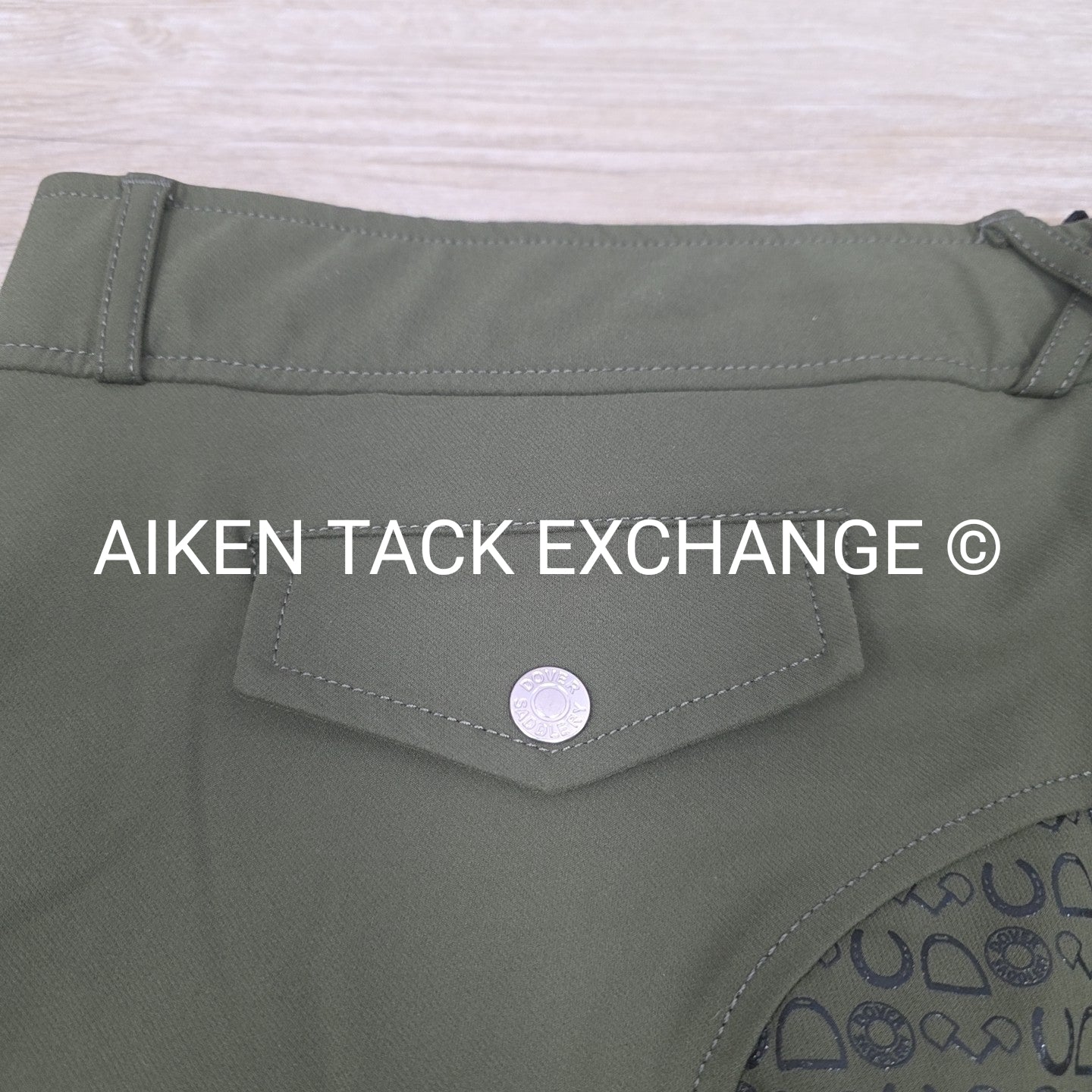 Dover Saddlery IconEQ Wellesley Tech Nova Silicone Full Seat Breeches, Size 34