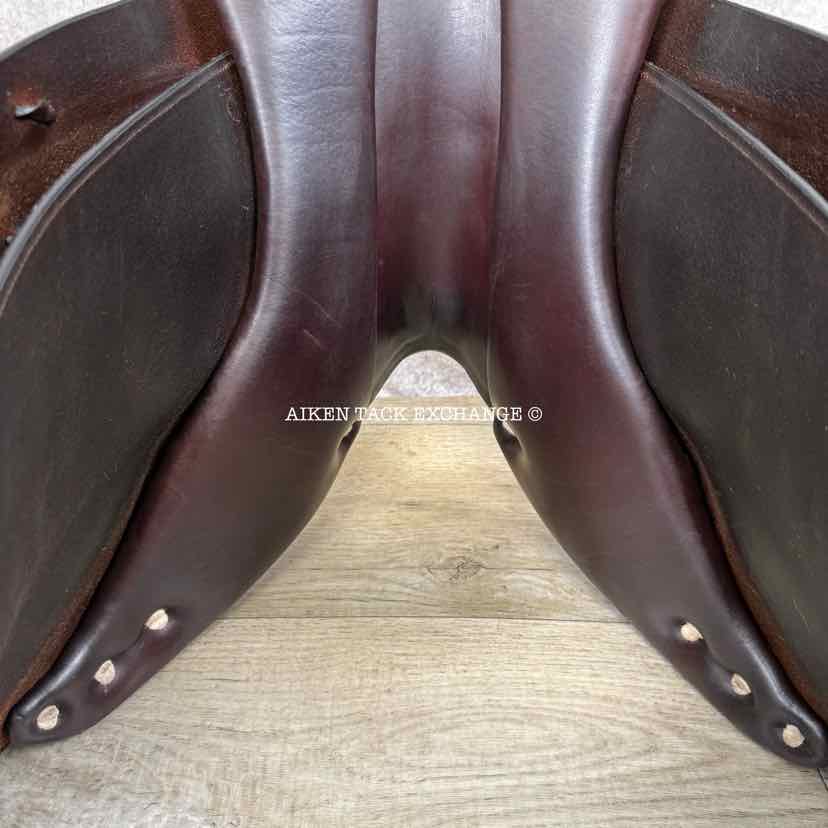 **SOLD** Beval The Natural Close Contact Jump Saddle, 17" Seat, Medium Tree, Foam Panels