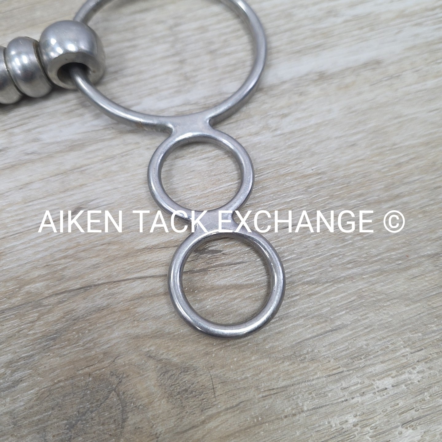 Single Joint Cherry Roller 3 Ring Gag Bit 5.5"