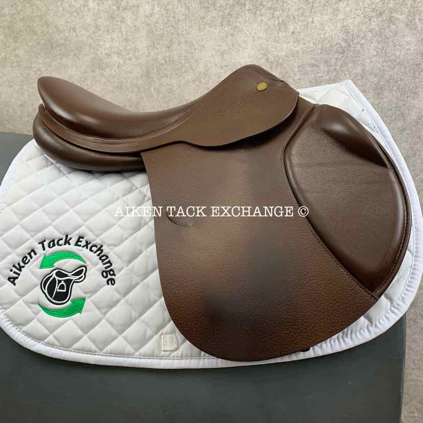 2010 Prestige Archimede 2 Close Contact Jump Saddle, 16.5" Seat, 32 Tree - Medium (Adjustable), Foam Panels