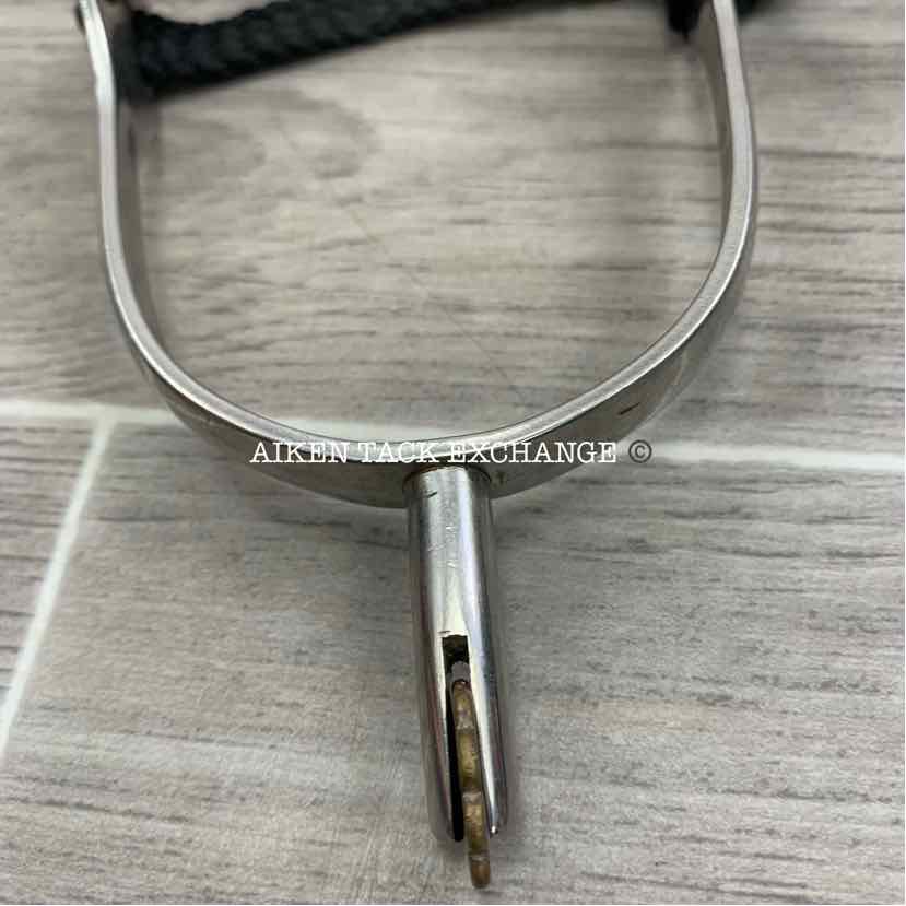 Herm Sprenger Rowel Spurs with Nylon Spur Straps