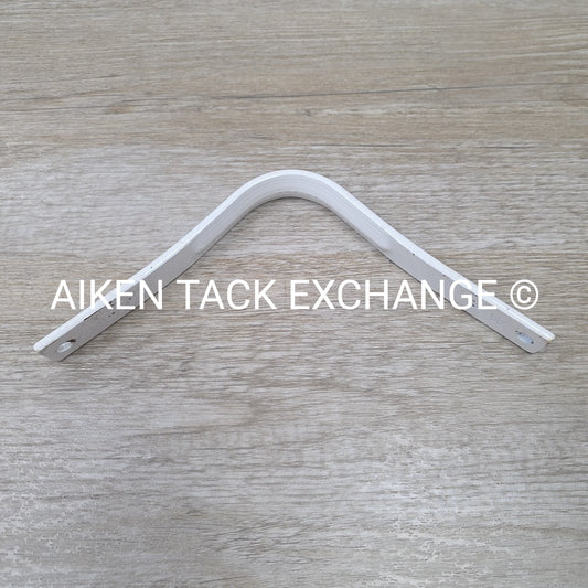Extra Wide (White) Gullet Plate for Arena, Bates & Wintec Saddles