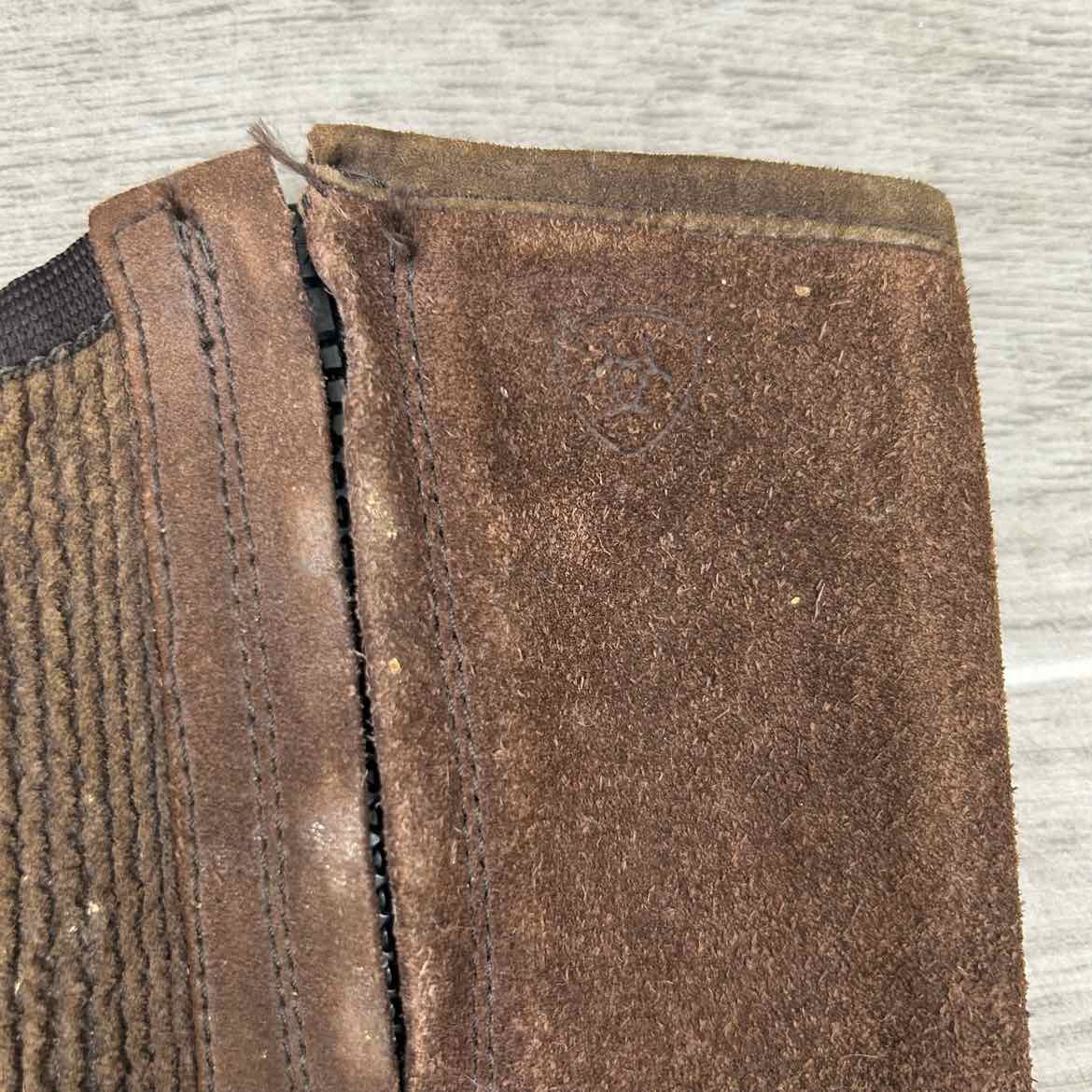 Ariat All Around II Suede Half Chaps, Size Child's Large