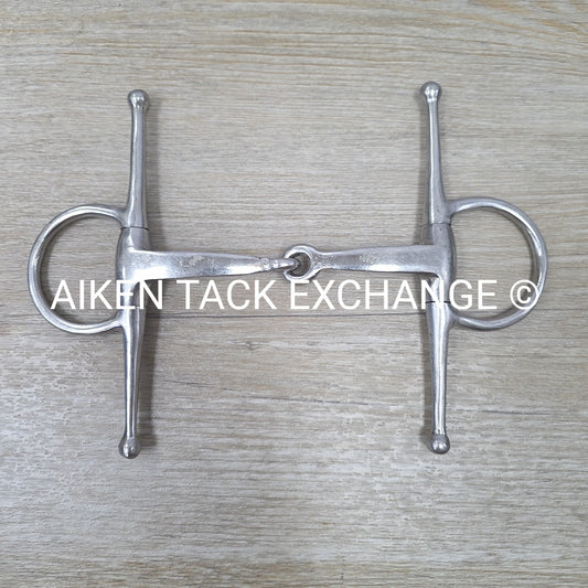 Single Joint Triangle Mouth Full Cheek Bit 5"