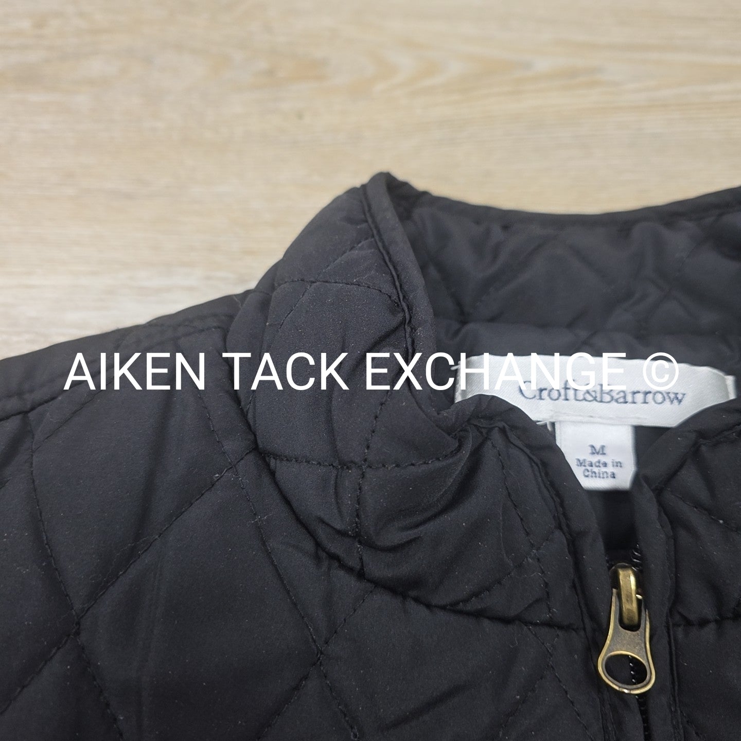 Craft & Borrow Quilted Vest, Size Medium