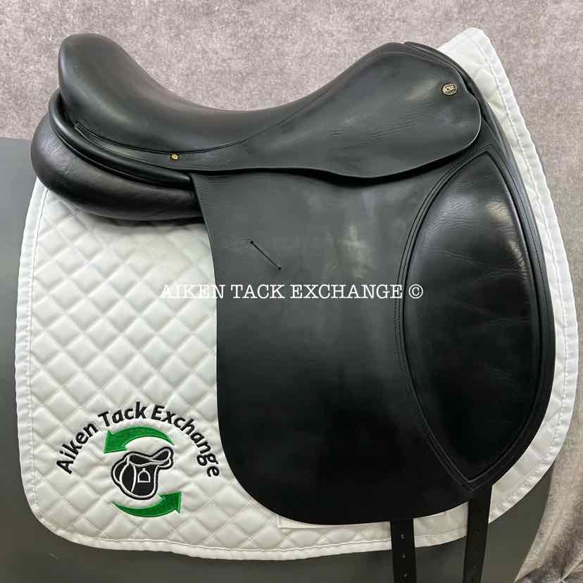 Lauriche by AJ Foster Dressage Saddle, 18" Seat, Medium Tree, Foam Panels