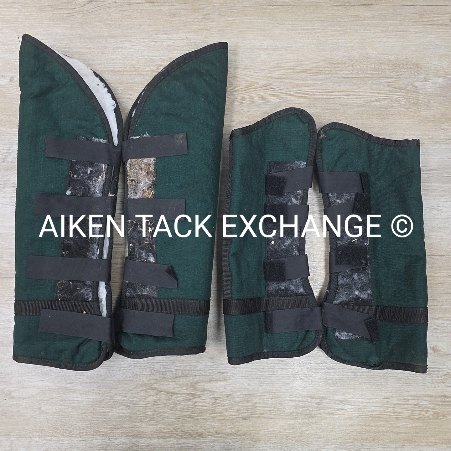 Fleece Lined Shipping, Front & Back, Set of 4