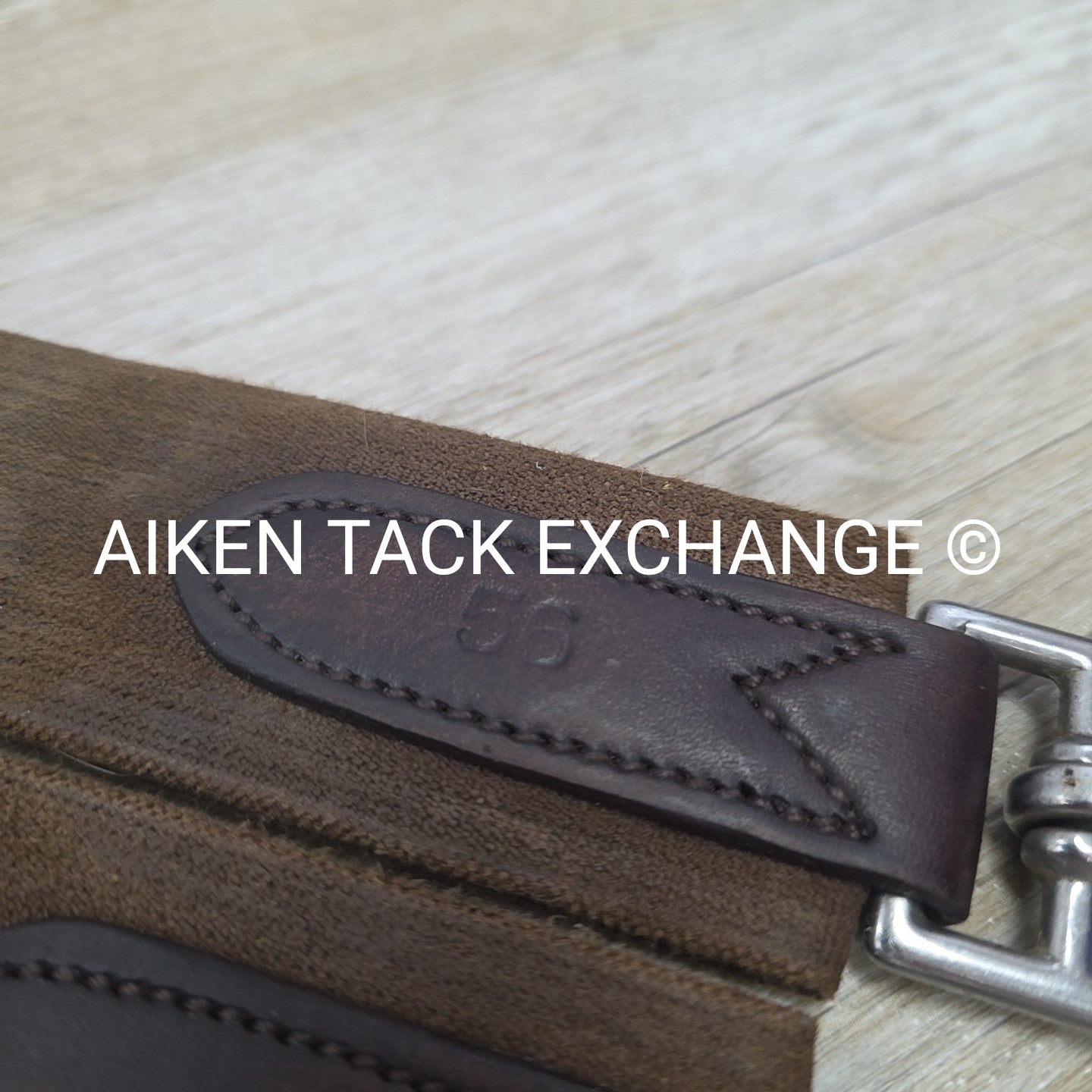 Total Saddle Fit Anatomic Shoulder Relief Girth, Brown, 54"