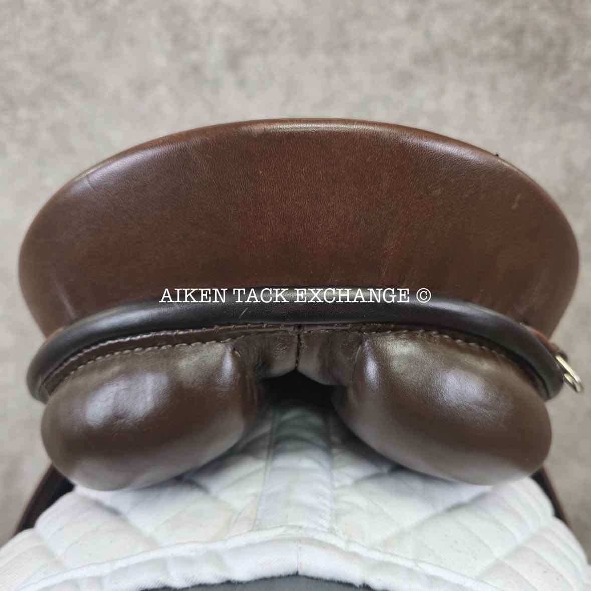 1993 Passier Gewalkt VD All Purpose Saddle, 17" Seat, Medium Tree, Wool Flocked Panels