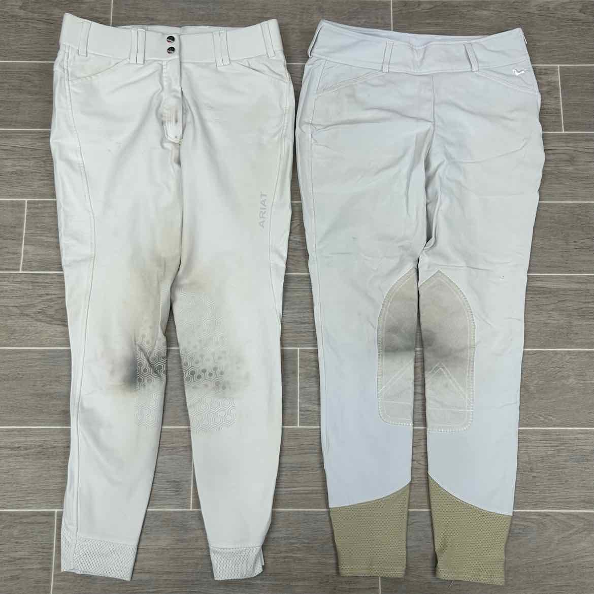 BARGAIN BUNDLE: RJ Classics Knee Patch Breeches & Ariat Tri Factor Knee Patch Br