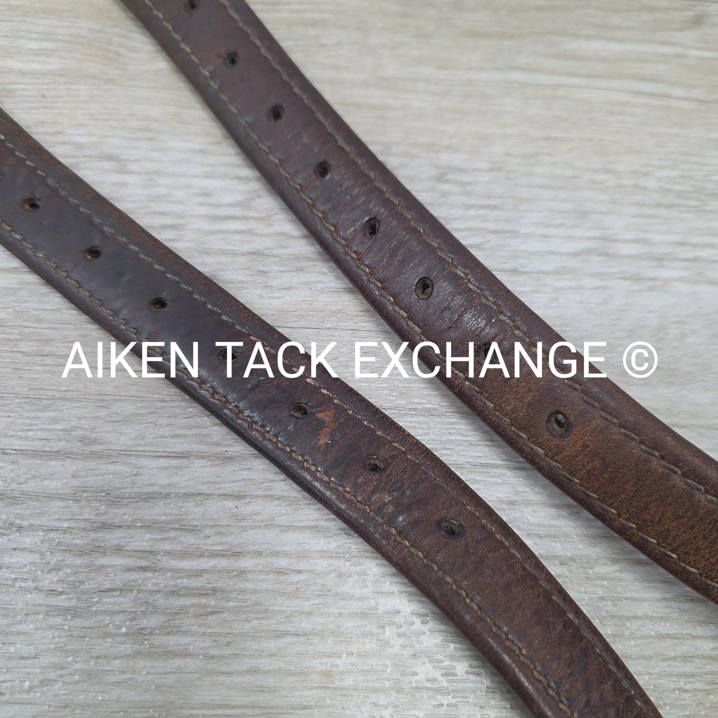 Antares Calf Lined Stirrup Leathers, Brown, 54"