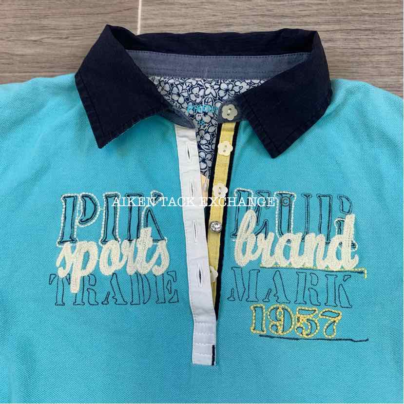 Pikeur Short Sleeve Polo Shirt, Size 38