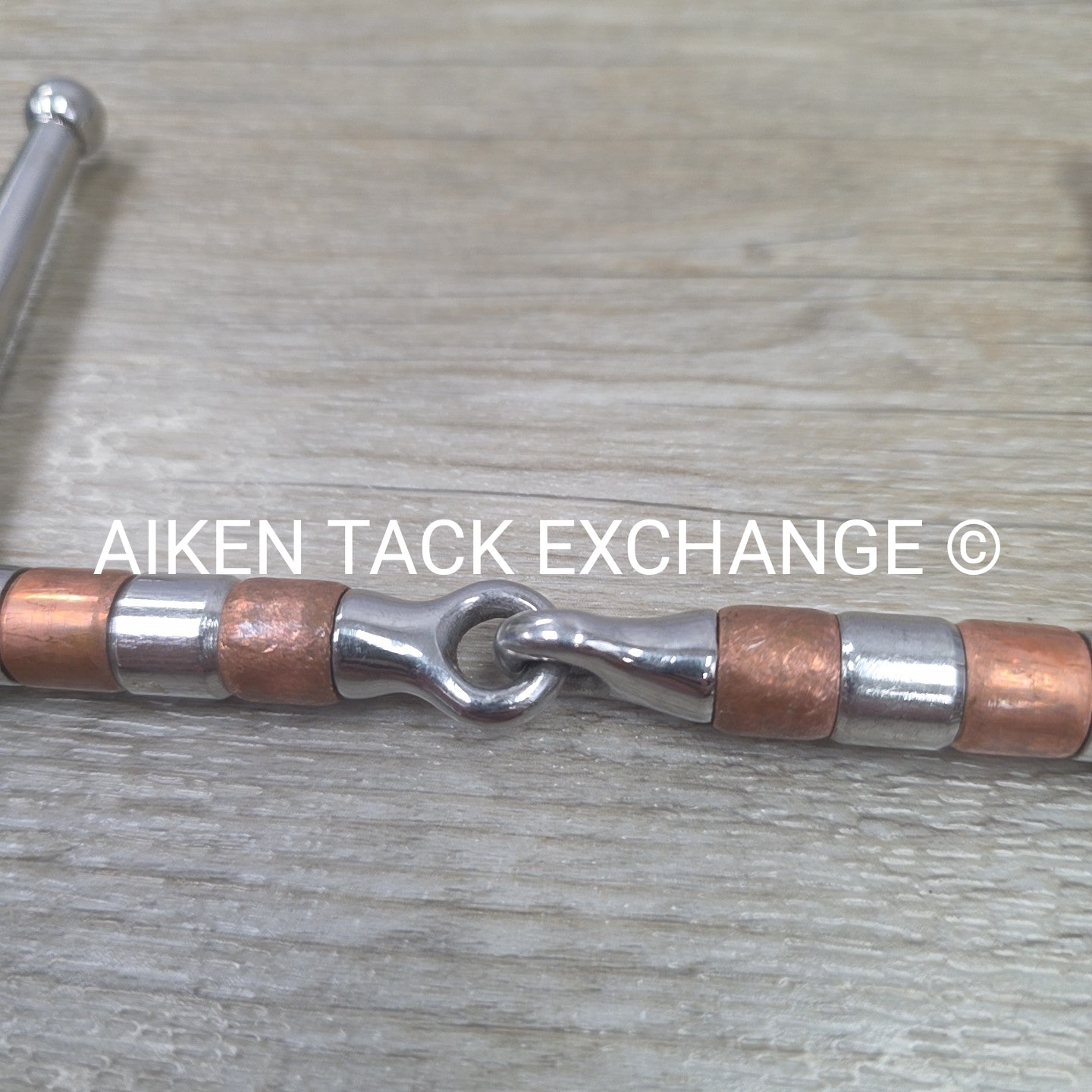 Carlyle Single Joint Copper Roller Full Cheek Bit 5"