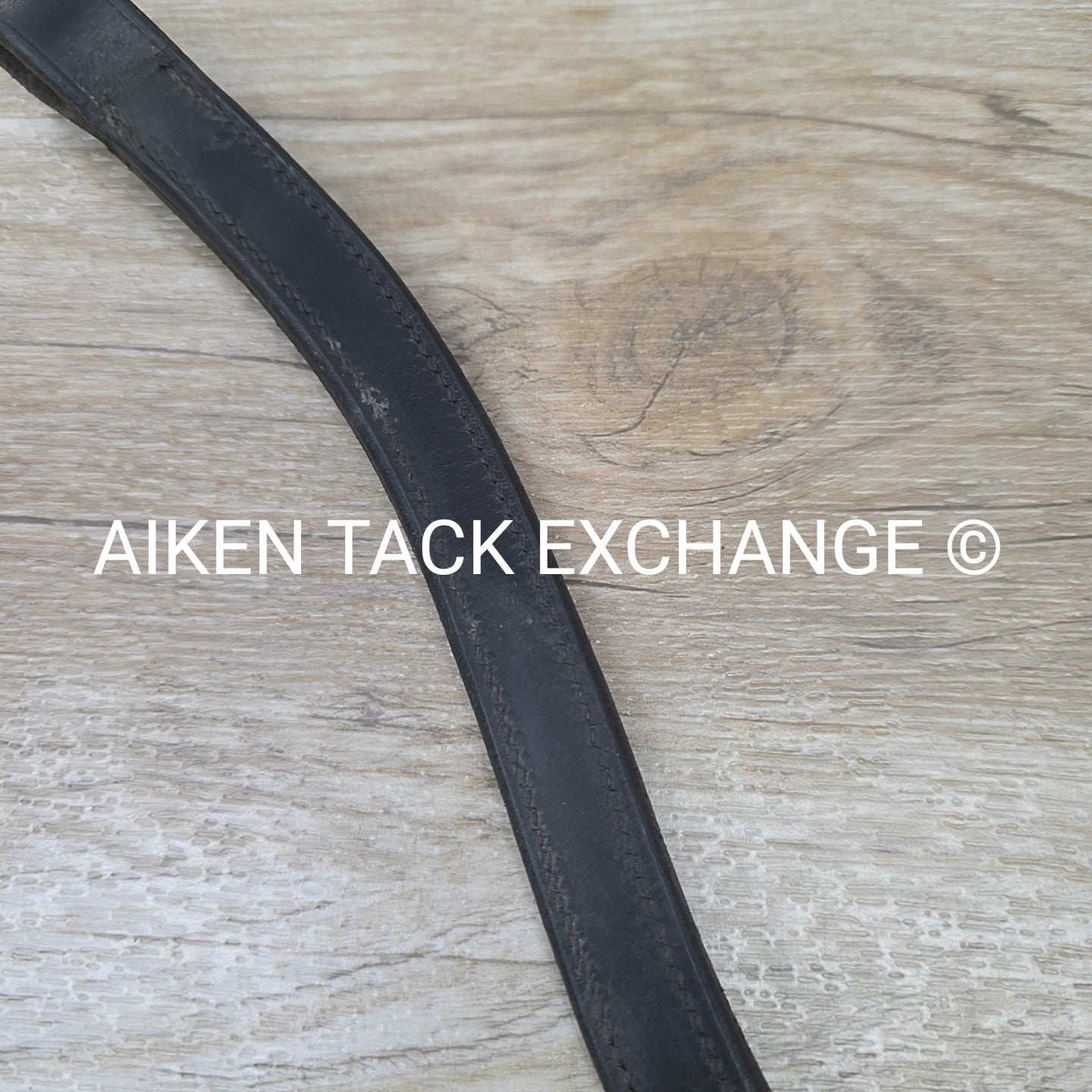 Passier Waved Big Stone Browband with Otto Schumacher Cover, Black & Clear, 17.5