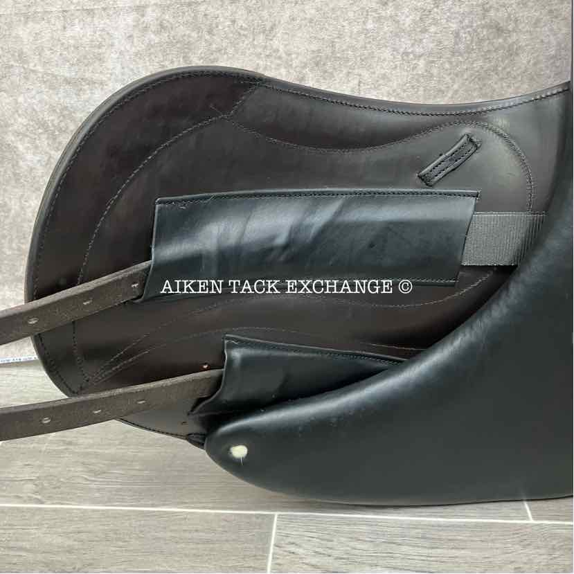 2010 Stackhouse Legado Monoflap Dressage Saddle, 17.5" Seat, Medium Narrow Tree