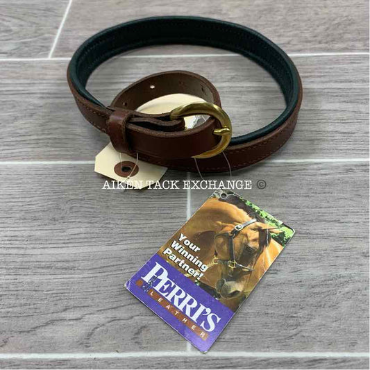 Perris Padded Leather Belt 28