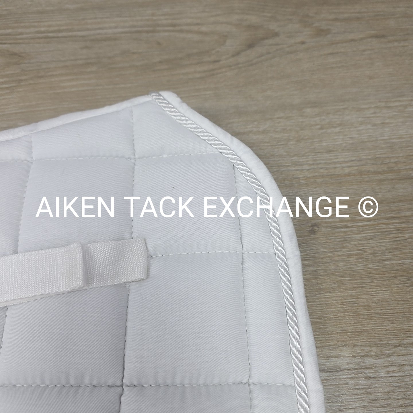 My Horses Closet Square Dressage Saddle Pad & Ear Bonnet, Size Full