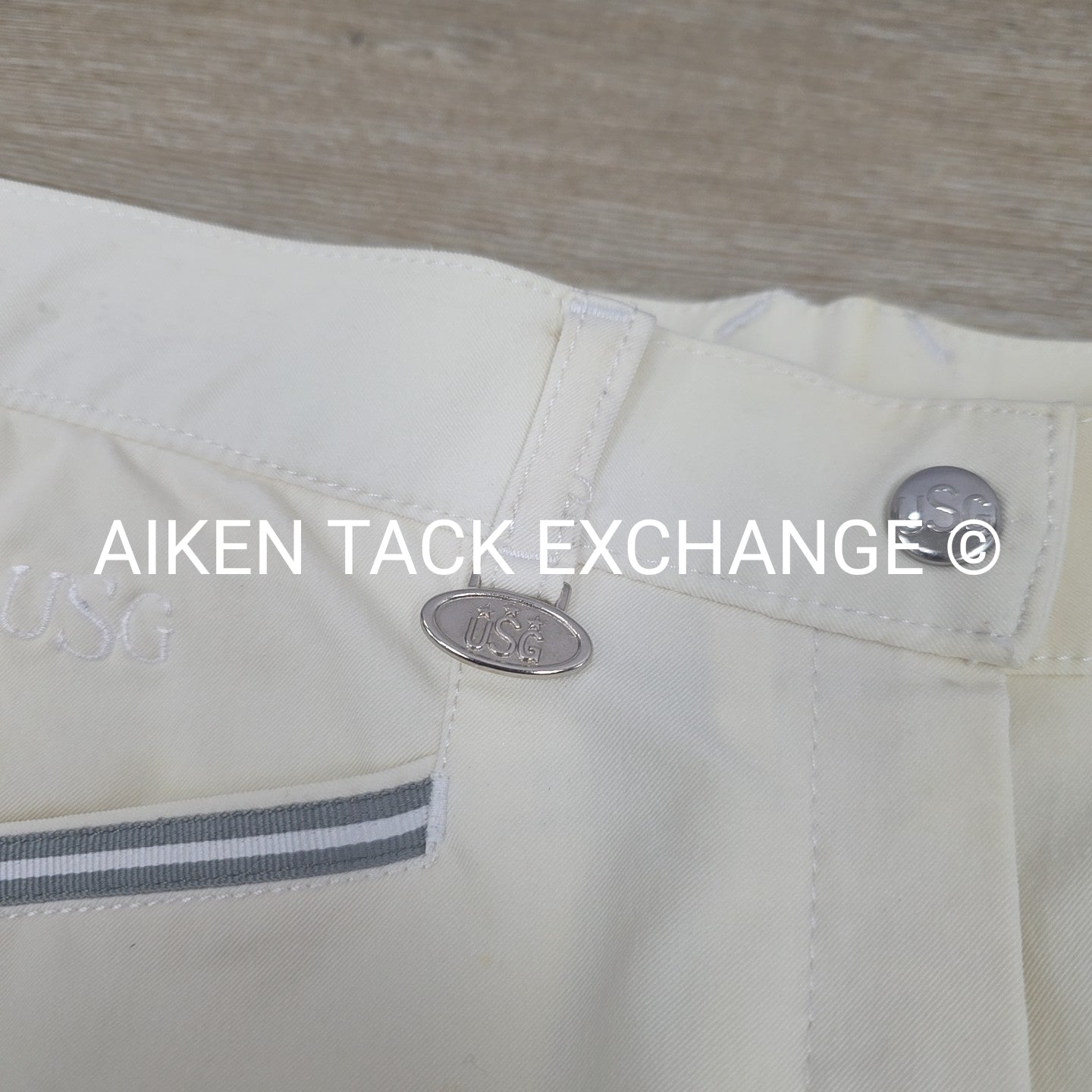 KL Select USG Silicone Grip Full Seat Breeches, Size 26