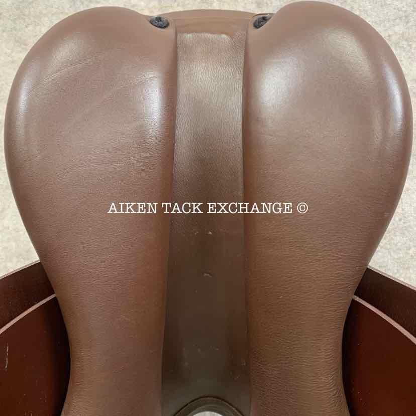 2010 Prestige Archimede 2 Close Contact Jump Saddle, 16.5" Seat, 32 Tree - Medium (Adjustable), Foam Panels