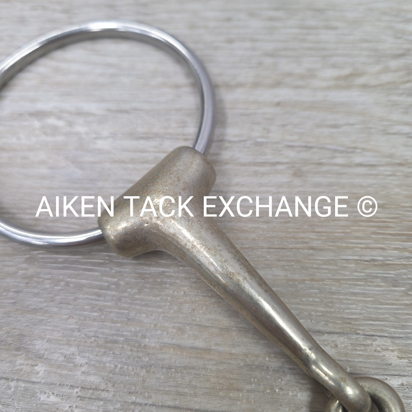 Herm Sprenger Single Joint Large Ring Eggbutt Loose Ring Bit 5.5"