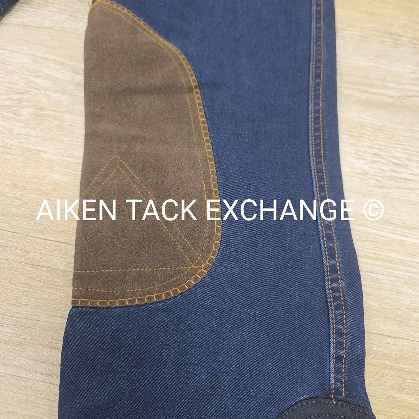 Dublin Shona Denim Knee Patch Breeches, Women's 30