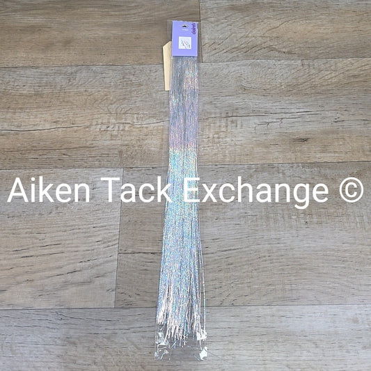 Claire's Faux Hair Tinsel Extension with 2 Clips